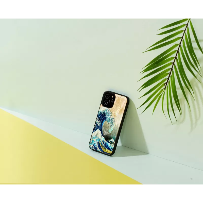 Apsauginis telefono dėklas iKins Apple iPhone 12 Pro Max su „Didžiosios bangos“ dizainu