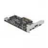 Vidinė USB 3.2 Gen 2 adapterio plokštė DeLOCK 90060