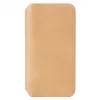 Krusell Sunne dėklas-piniginė Apple iPhone 11 Pro Max vintage nude, odinis užlenkiamas dėklas su kortelių kišenėmis