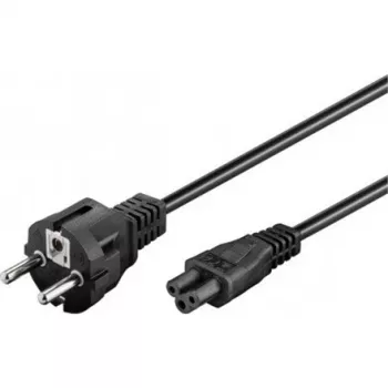 Wentronic Goobay Maitinimo Laidas su Įžeminimu, 1,8 m, Juodas - Kištukas F (CEE 7/7) > Prijungimo Lizdas C5 (93586)