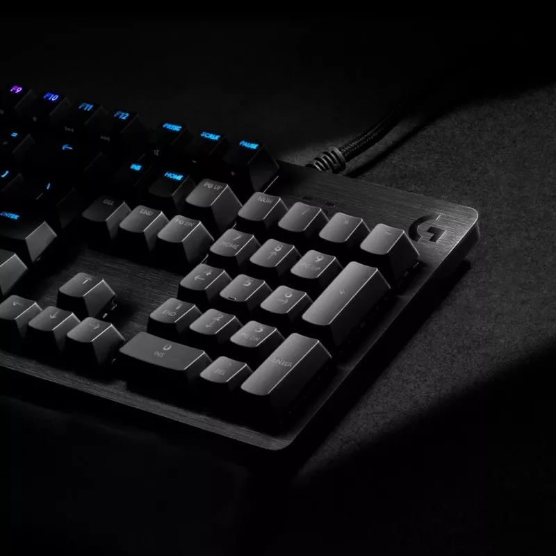 Logitech G512 žaidimų klaviatūra, juoda, laidinė, 920-009347