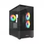 PC korpusas Sharkoon MK6 RGB Midi Tower Baltas