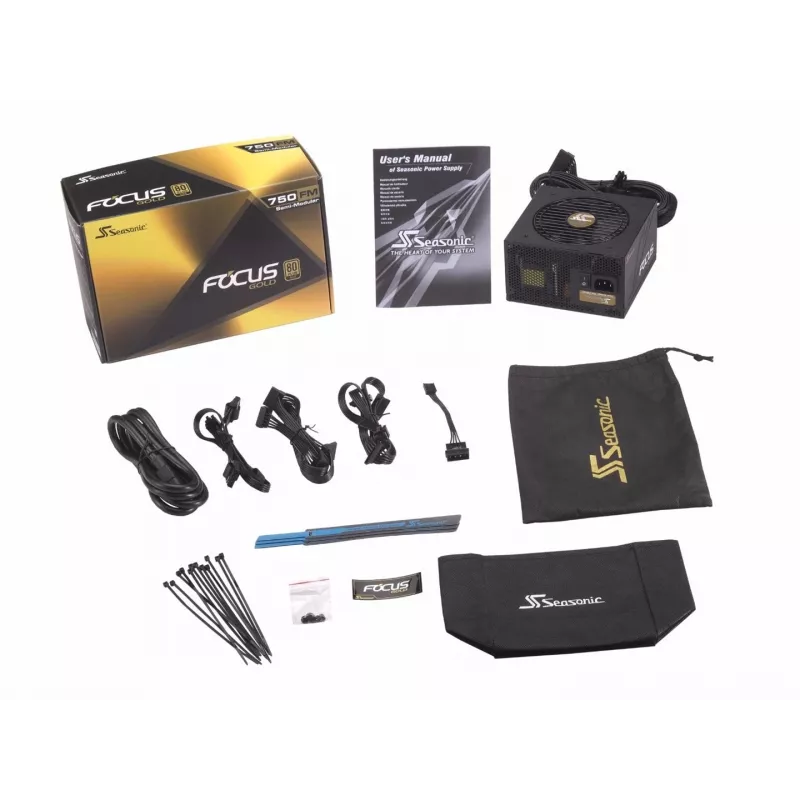 Maitinimo blokas Seasonic Focus Gold 750 750W