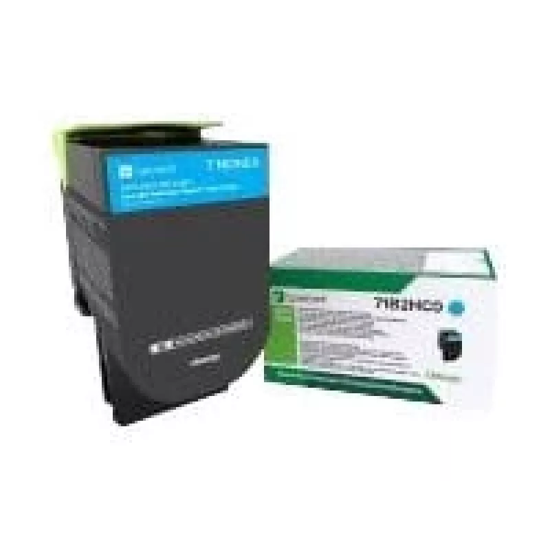 Lexmark 71B2HC0 kasetė 1 vnt. Originali Cyan