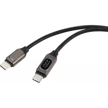 Renkforce RF-6249292 USB kabelis sidabrinis