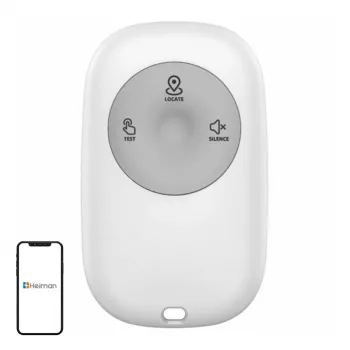 Belaidis nuotolinio valdymo pultelis HEIMAN HM1RC-W – 433 MHz, 4 kanalai, susietas