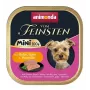 animonda Vom Feinsten Adult Mini su vištiena, žąsiena ir petražolėmis drėgnas šunų maistas, 100 g