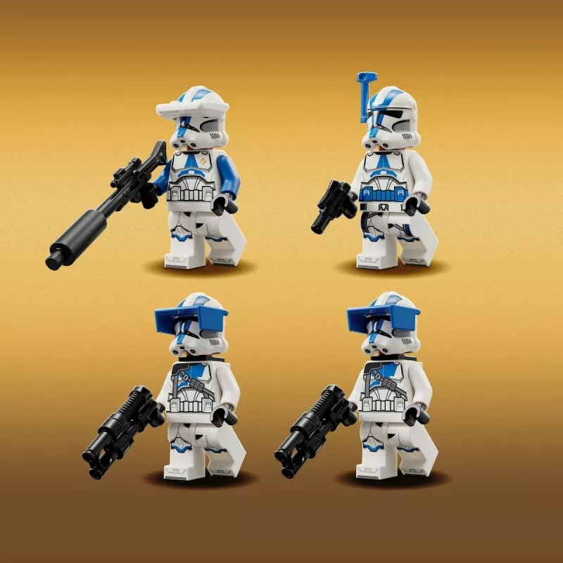 LEGO 75345 Star Wars 501-asis Klonų Karių Kovos Rinkinys Konstruojamas Žaislas