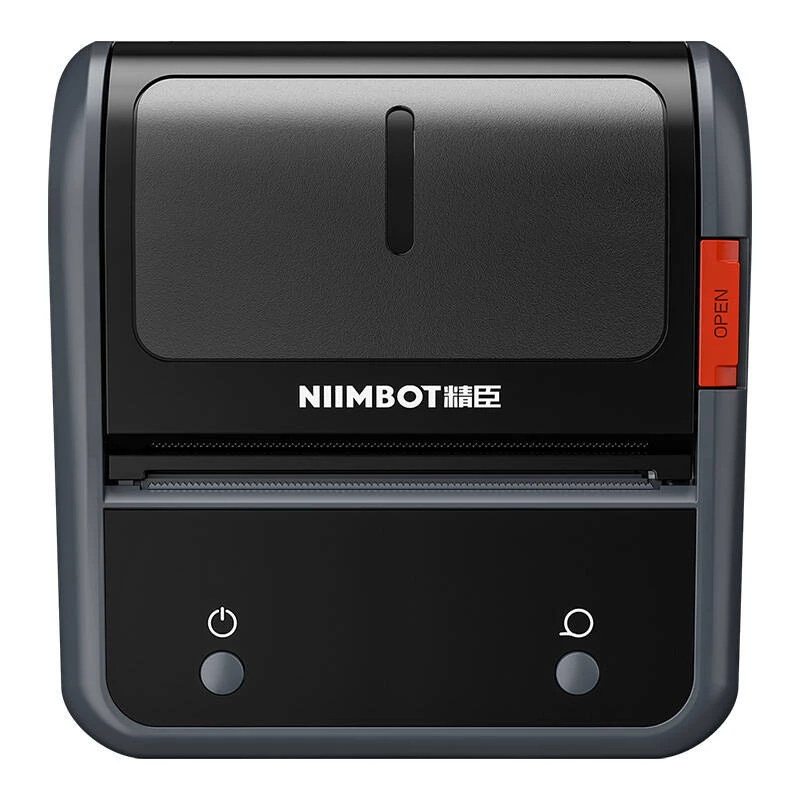 Terminis etikečių spausdintuvas NIIMBOT B3S_P 300 dpi Bluetooth nešiojamas, pilkas