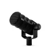 Studijinis mikrofonas RØDE PodMic USB – kardioidinis XLR/USB, 24 bitų / 48 kHz, USB-C, ausinių išvestis, sukamas garsumo reguliatorius, juodos spalvos