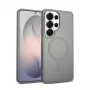 Crong Hybrid Matte Magnetic dėklas Samsung Galaxy S26 Ultra — TPU/PC, pilkas