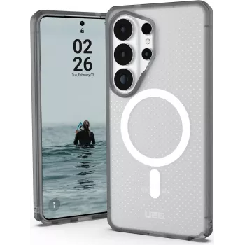 UAG Urban Armor Gear Dot Case su magnetiniu moduliu | Samsung Galaxy S26 Ultra | matinis ledo (permatomas)/pelenų (pilka) | 214519110231