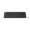 Belaidė klaviatūra su jutikliniu kilimėliu Logitech K400 Plus