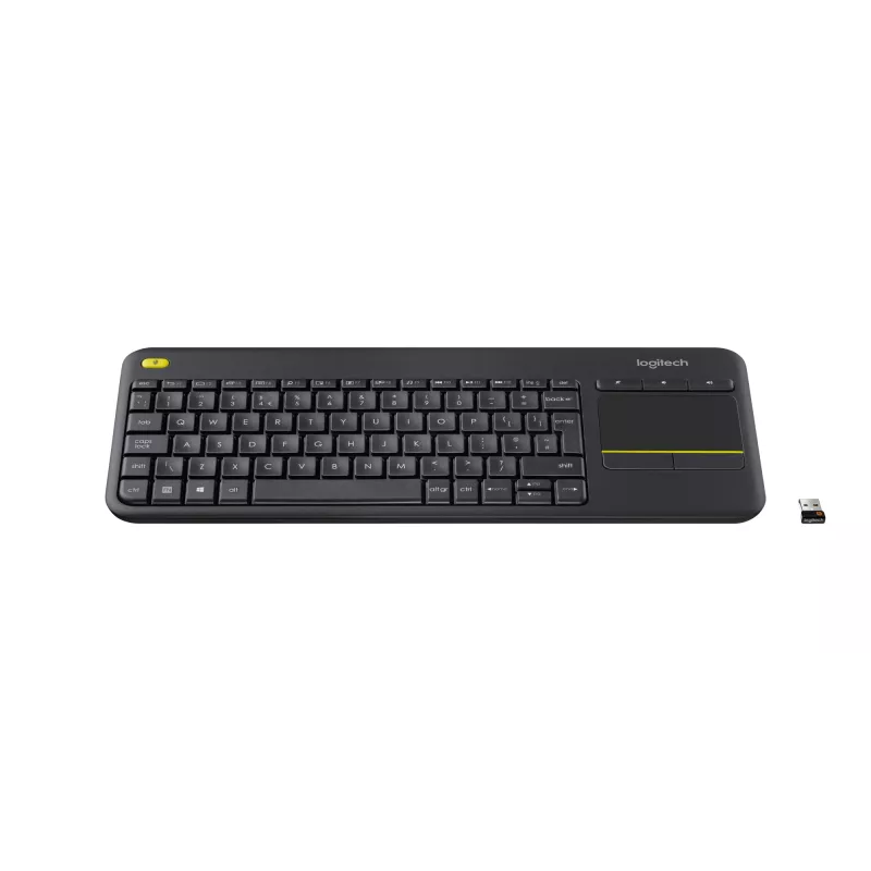 Belaidė klaviatūra su jutikliniu kilimėliu Logitech K400 Plus
