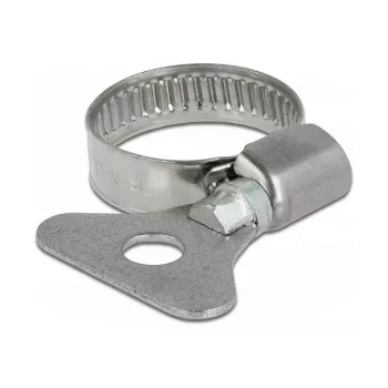 Spaustuvas žarnai Drugelinis DeLOCK 19576 16–25 mm 10 vnt. nerūdijantis plienas