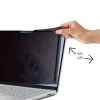Dicota D50021-2SM Privatumo Filtras 2 krypčių Šoninis Tvirtinimas 39,6 cm (15,6 col.) 16:10 Berėmis