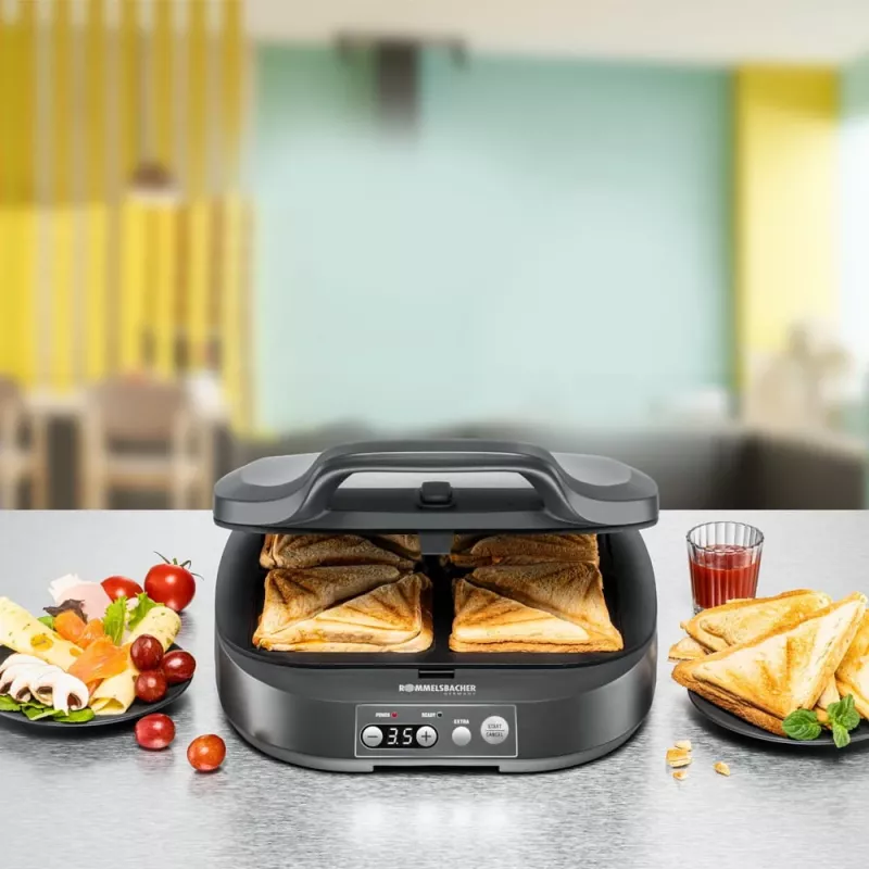 Kepsninė sumuštiniams Rommelsbacher ST 1800 1800 W Juoda