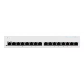 Jungiklis Cisco CBS110 nevaldomas L2 Gigabit Ethernet 16x RJ-45 (10/100/1000), 1U, 32 Gbps
