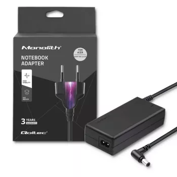Qoltec maitinimo blokas nešiojamam kompiuteriui Acer 65W 3,42A 19V 5,5x2,5 50016.65W