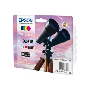 Epson 502 XL originalios rašalo kasetės 4 vnt. Didelės talpos juoda, mėlyna, raudona, geltona