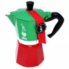 Bialetti Moka Express Italia 6TZ (300 ml) raudonai-žalia