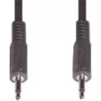 Garso laidas e+p B 26 1,5 m 3,5 mm juodas
