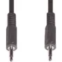 Garso laidas e+p B 26 1,5 m 3,5 mm juodas