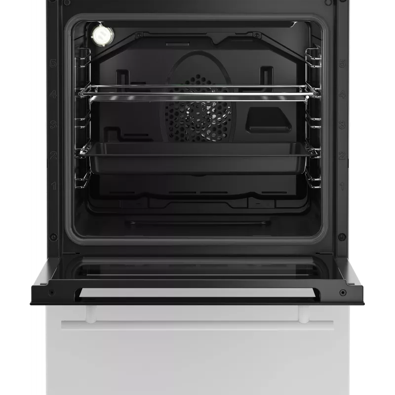 Kombinuota viryklė BEKO FSM51339DWDS 50 cm, balta, energijos klasė A