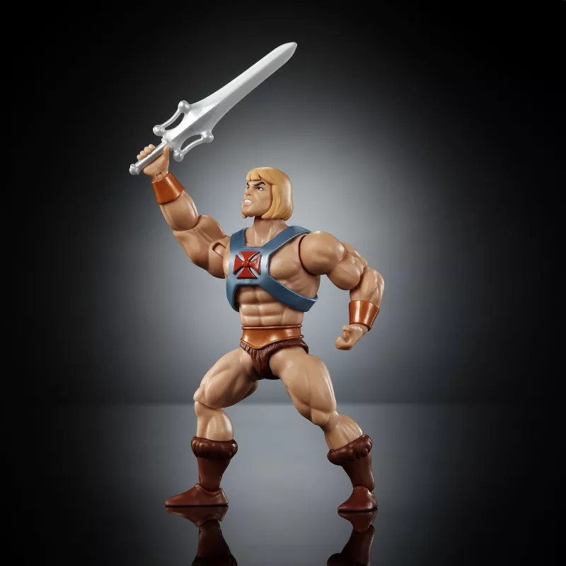 Veiksmo figūrėlė MATTEL Masters of the Universe Origins Faker – kolekcinė lėlė, judantys sąnariai, pagal animacinį serialą
