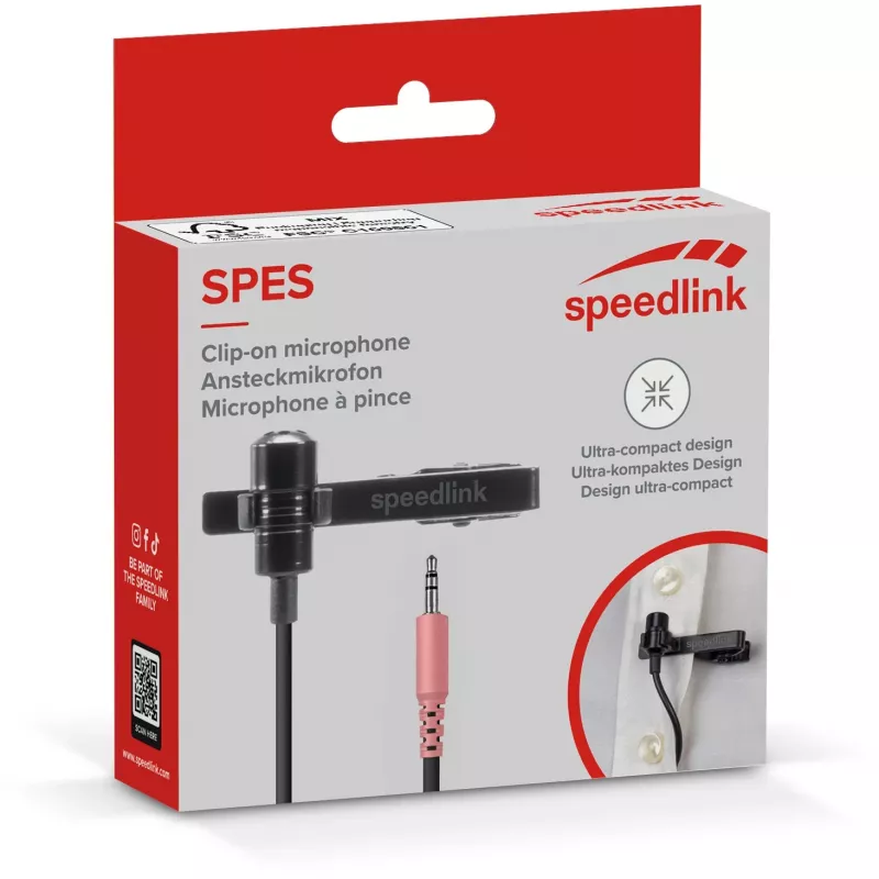 Kabinamas mikrofonas SPEEDLINK SPES
