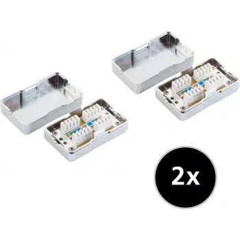 ShiverPeaks 75001-SET2 Cat. 6 2 vnt. Ethernet kabelių rinkinys