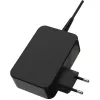 LC-Power LC-NB-GAN-90-C 90W USB-C nešiojamojo kompiuterio įkroviklis (juodas, patalpoms)