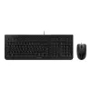 CHERRY DC 2000 klaviatūra su pele, laidas USB, QWERTZ vokiškas išdėstymas, juoda