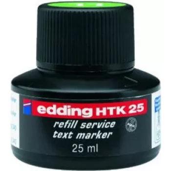 Papildymas markeriui Edding HTK 25 šviesiai žalia 25 ml