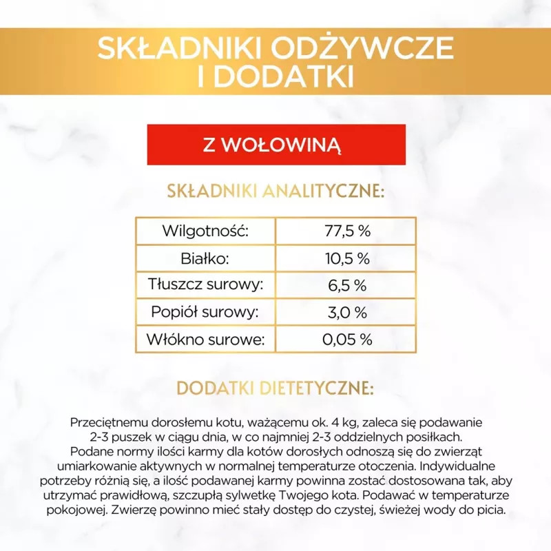 GOURMET Gold Jautiena – šlapias kačių ėdalas – 85g