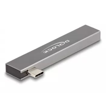 DeLOCK 3 prievadų plonas USB šakotuvas USB Type-C 10 Gbps 2 x USB 2.0