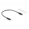 Išorinis SSD korpusas DeLOCK 42001 Sidabrinis M.2 NVMe
