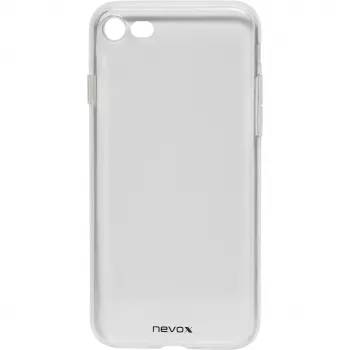 Dėklas Nevox StyleShell Flex iPhone 7 pilkas permatomas