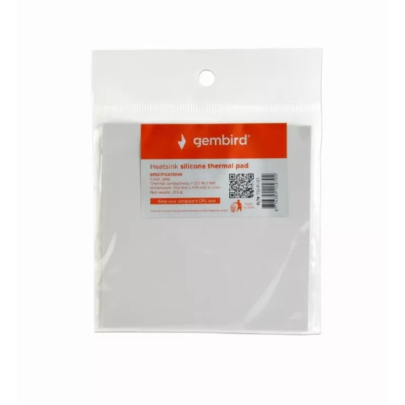 Gembird TG-P-01 Silikoninis terminis padėklas, 100 x 100 x 1 mm