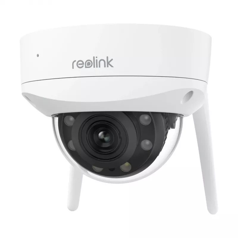 Reolink W437 kupolinė 4K Ultra HD vandalizmui atspari kamera, 8 MP, 2.7-13.5 mm, IP67, H.265, Micro SD iki 256 GB
