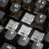 Mechaninė žaidimų klaviatūra Sharkoon Crystal Shark Black DE su RGB apšvietimu