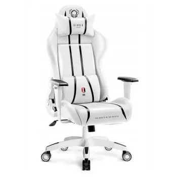 Diablo X-ONE 2.0 Normal žaidimų kėdė balta ir juoda