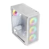 Korpusas Logic PORTOS ARGB MINIDI USB 3.0 Baltas