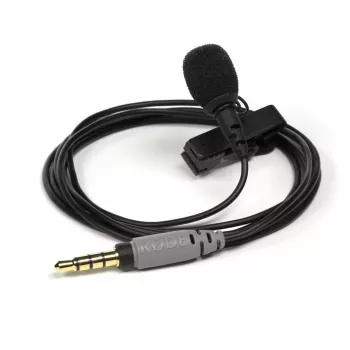 Lavalierinis mikrofonas RØDE smartLav+ — laidinis, visakryptis, 3,5 mm, 20–20 000 Hz, -35 dB jautrumas, 2 vnt., dėklas