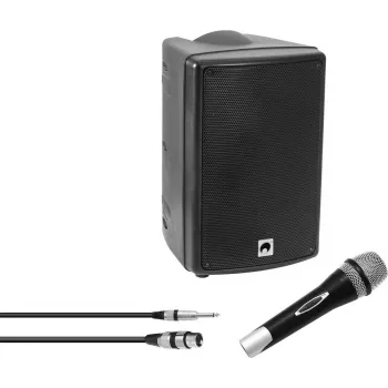 Belaidė PA sistema su stiprintuvu Omnitronic WAMS-08BT MK2 su Bluetooth