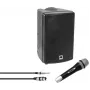 Belaidė PA sistema su stiprintuvu Omnitronic WAMS-08BT MK2 su Bluetooth