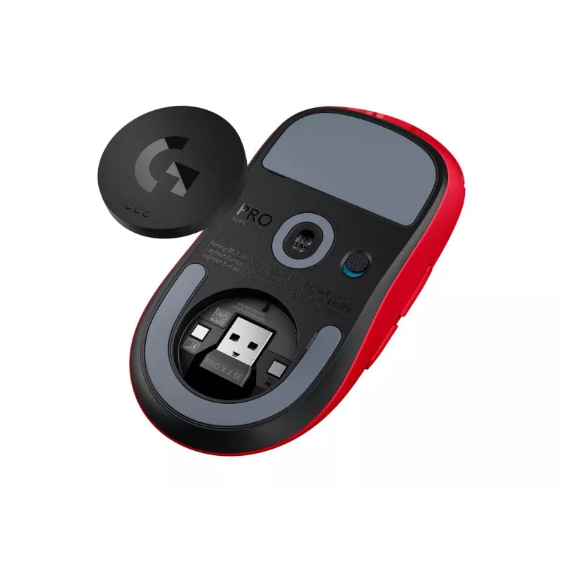 Logitech G PRO X SUPERLIGHT 2 SE Pelė – Žaidimams – Belaidė – Raudona