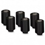 Thermal Grizzly DeltaMate Extender MF28 – vandens aušinimo jungtis, juoda, 6 vnt. (TG-DM-FIT-6008)