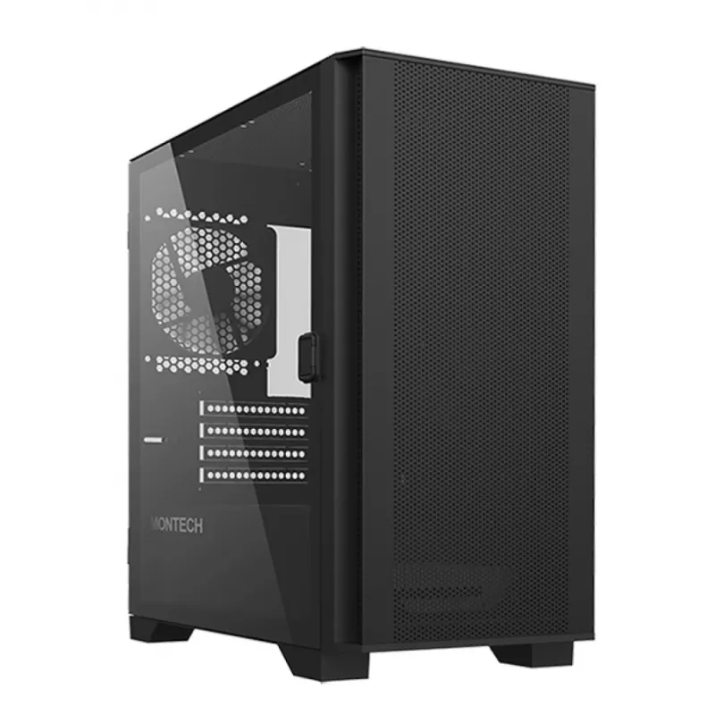 PC korpusas Montech AIR 100 LITE Desktop Juodas