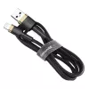 Baseus Cafule USB Lightning laidas 1,5 A 2 m (auksinis + juodas)